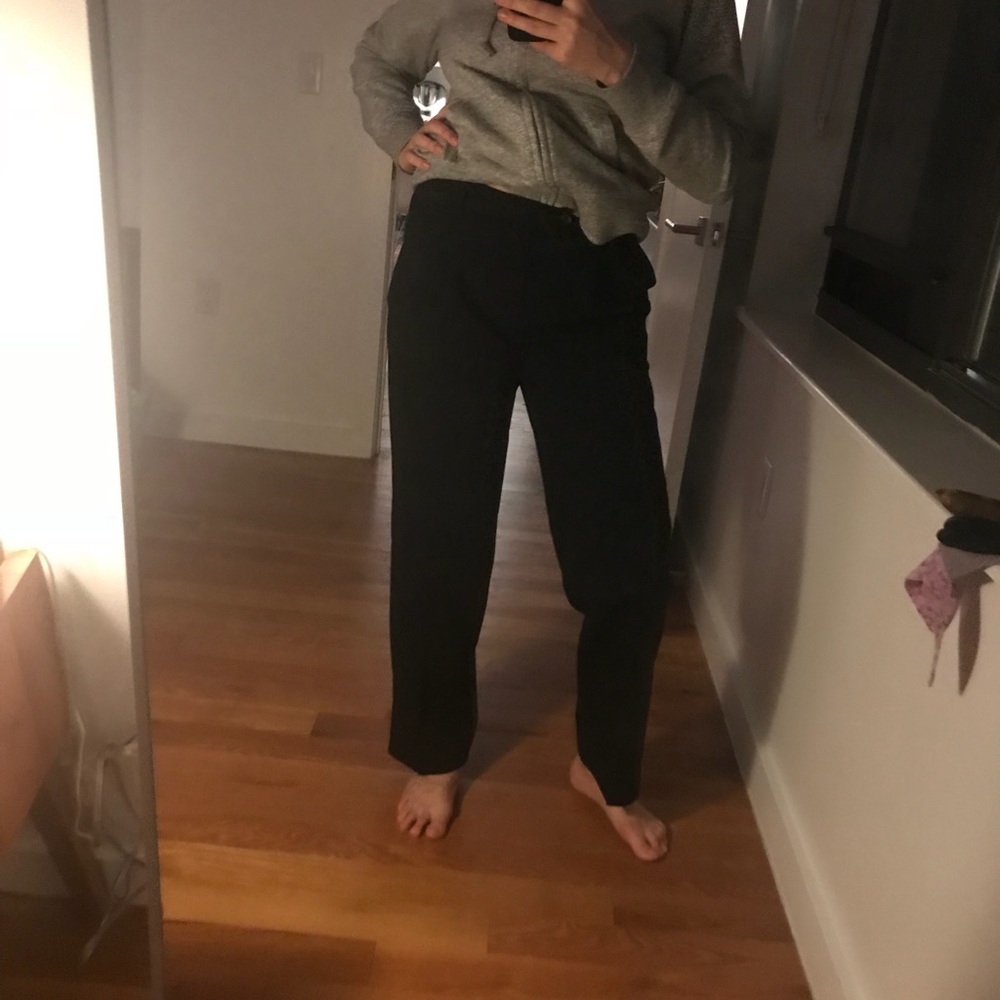 tuxedo garçon style pants